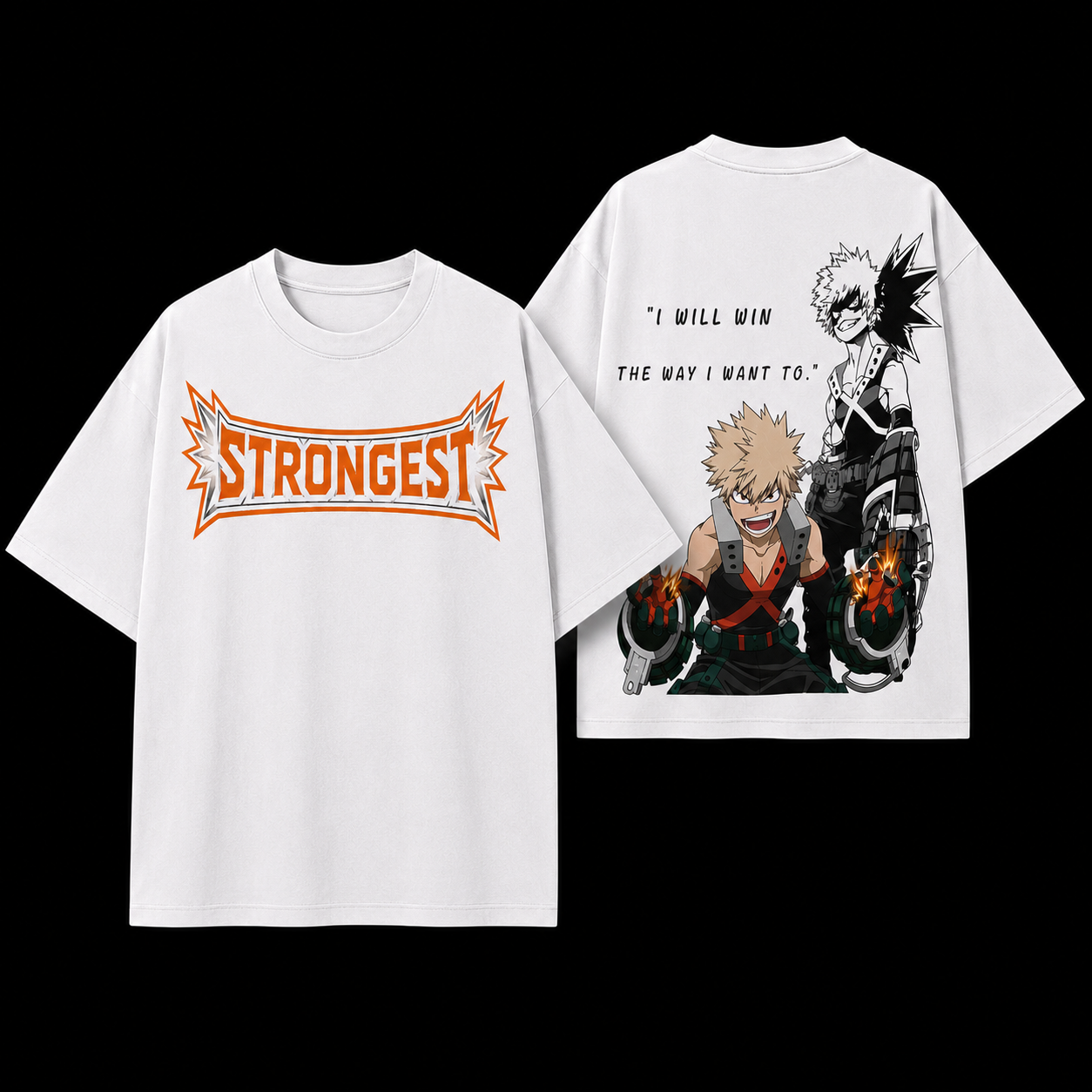STRONGEST: The Detonator | RIVALS | Anime T Shirt
