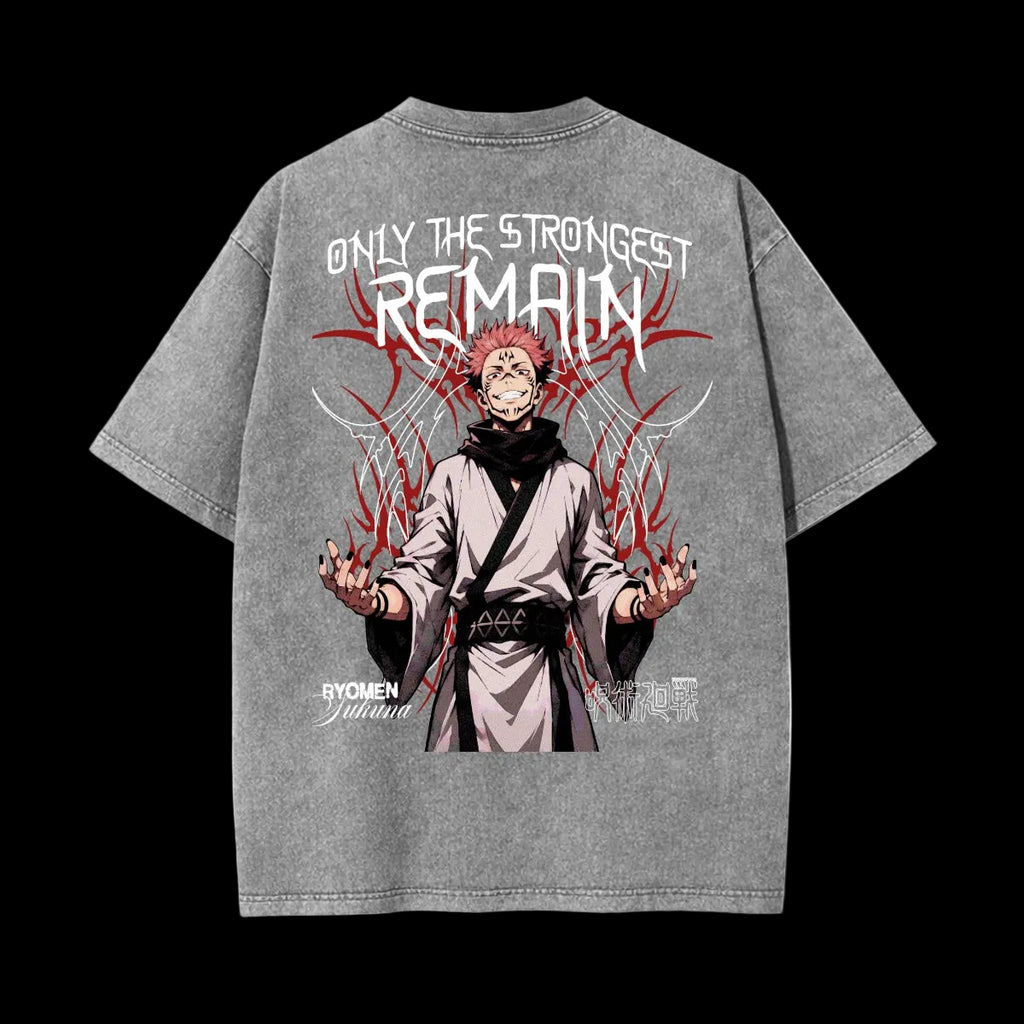 THE STRONGEST: King Of Curses | RIVALS | Anime T Shirt